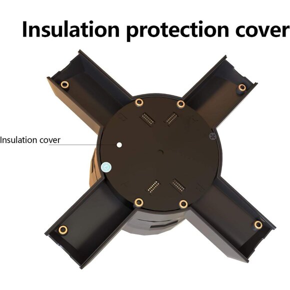 HD 3D Hologram Fan & Projector, 20.5" Display with WiFi, Bluetooth, 1500 Video - Picture 3 of 10